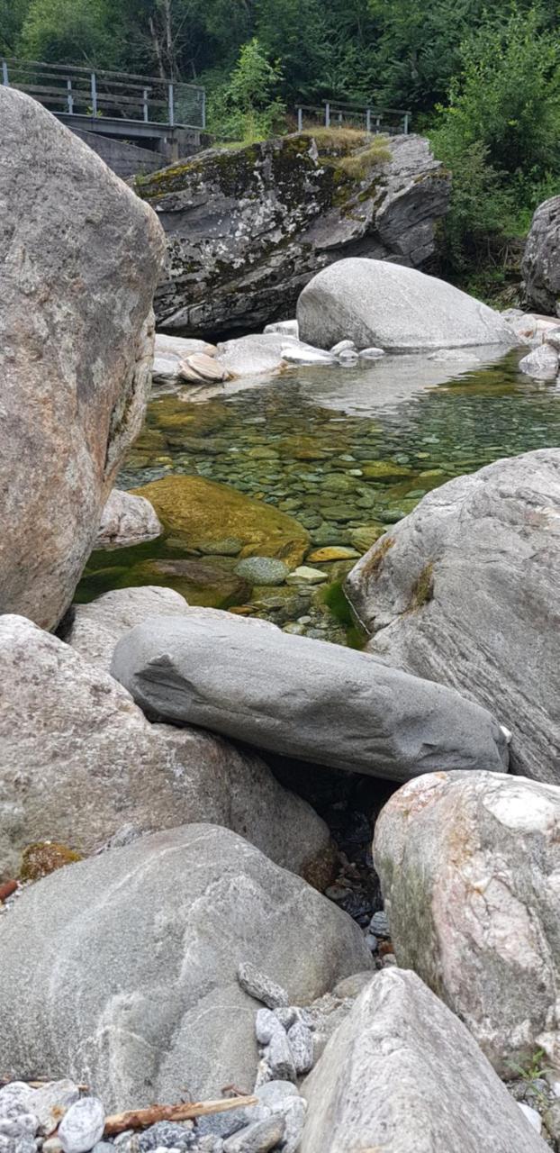 Ristorante Garni Lavizzara Hotell Sornico Eksteriør bilde